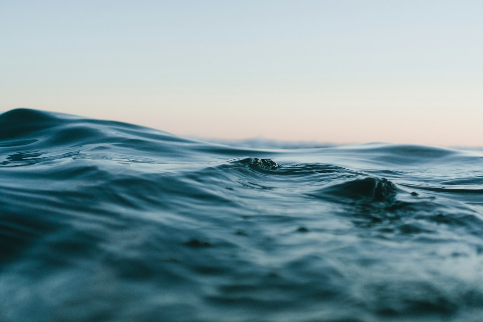 An expansive cinematic view of the ocean