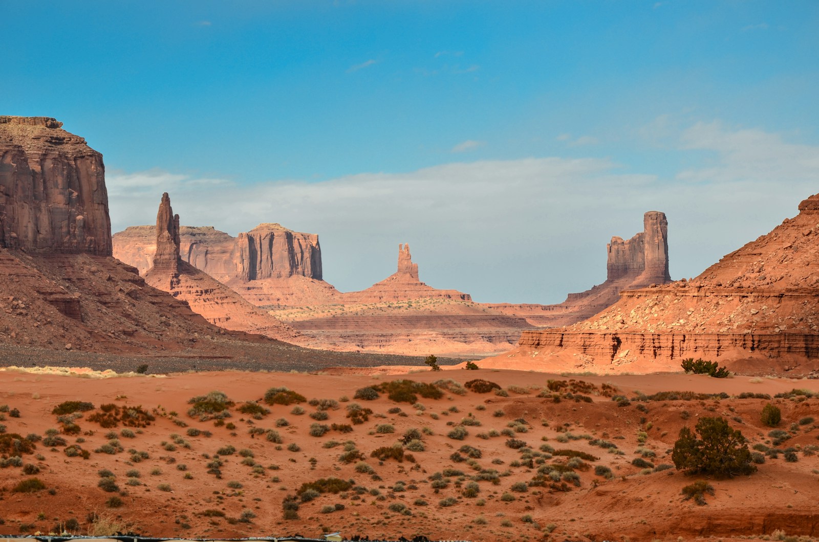Cinematic desert landscape reference